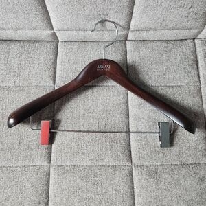 Armani Collezioni Wooden Hanger Made In Italy